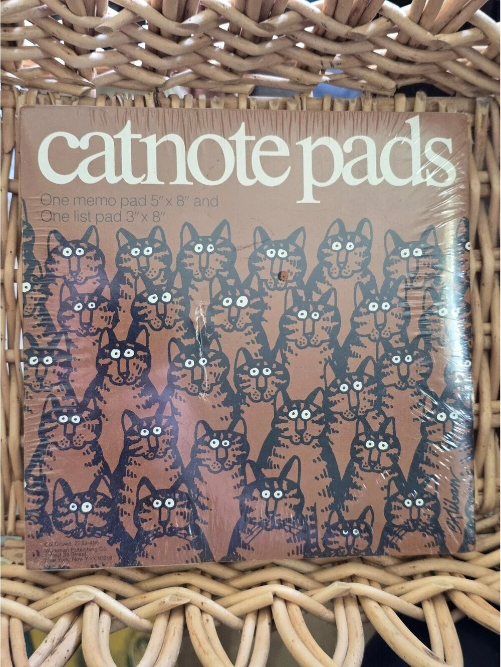 Kliban Cat Note Pads 1 Note Pad 1 List Pad Brand New